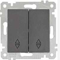 RİTA MEK TUŞ KOMÜTATÖR VAVİEN(VİDALI) FÜME 1